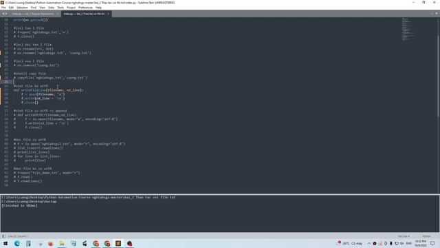 Thao tác với file trong python, xây dựng hàm cơ bản với file смотреть онлайн