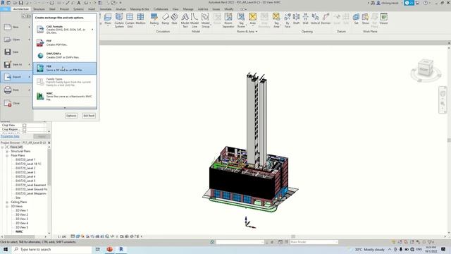 Naviswork 2021 has missing from Revit export tab. смотреть онлайн