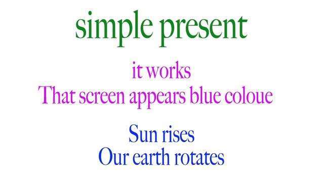 මේ දෙකේ වෙනස දන්නවාද? simple present vs present continuous смотреть онлайн