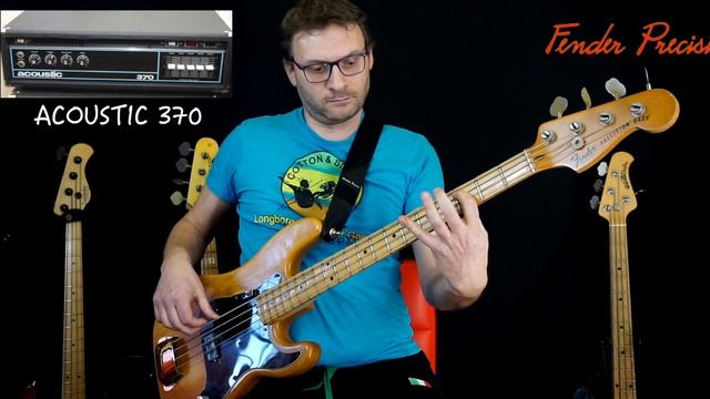 Jazz, Precision e Stingray test su Zoom B3n con simulatore Mark Bass, Acoustic 370 e Trace Elliot смотреть онлайн