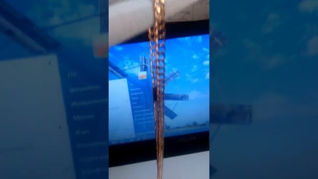 Цепь золото 585 пробы, вес 29.56 грамм, плетение панцырь. смотреть онлайн