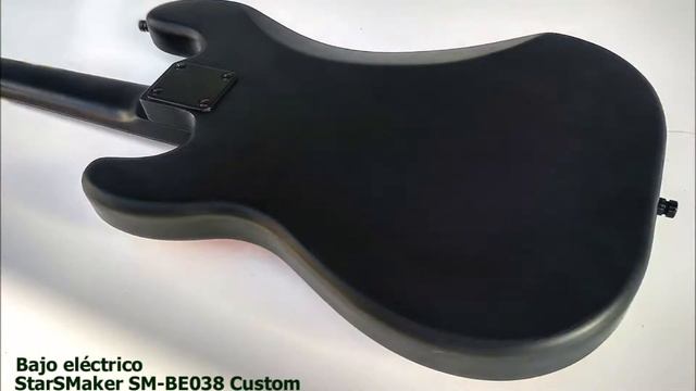 Bajo eléctrico StarSMaker SM BE038C Custom Bass EconoMusic смотреть онлайн