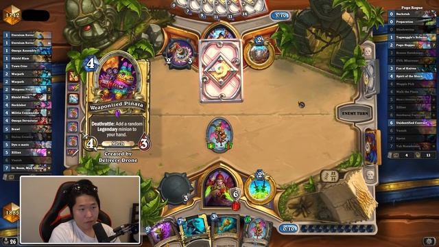 HUGE 29/29 POGO-HOPPER IN THE SPIRIT OF EASTER! | Pogo Rogue | Rise of Shadows | Hearthstone смотреть онлайн