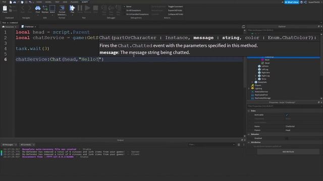 How to Make an NPC Chat on ROBLOX! смотреть онлайн