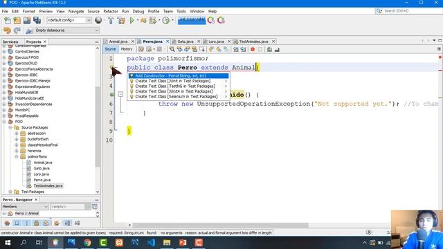 122 . Curso de Java II POO II Polimorfismo en Java смотреть онлайн