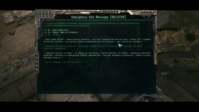 Warhammer 40,000: Inquisitor - Martyr: Prophecy, Part 43. смотреть онлайн