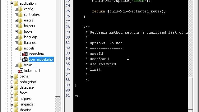 Developing a Website with Code Igniter Part 2 User Accounts and Login 2/3 смотреть онлайн