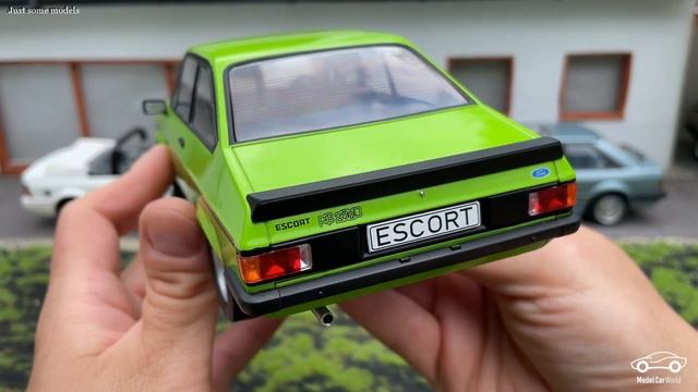 1:18 Ford Escort MKII RS2000 RHD 1977, Java green - Model-Car Group [Unboxing] смотреть онлайн
