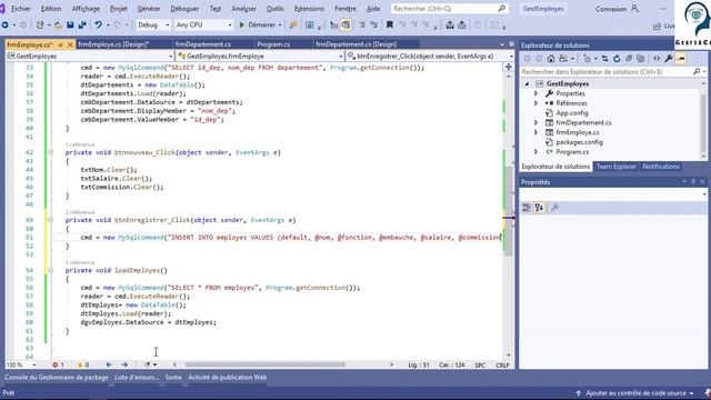 ADO.NET et MySQL Server смотреть онлайн