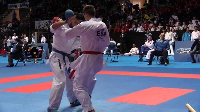Fernando Moreno vs Luigi Busa - Male Kumite -75kg - 49th European Karate Championships смотреть онлайн