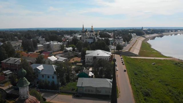 ВЕЛИКИЙ УСТЮГ ПОЛЁТ НА КВАДРОКОПТЕРЕ смотреть онлайн