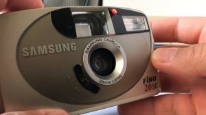 Samsung Fino 20SE camera 35mm film