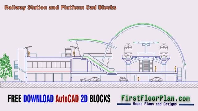 Compound Wall Gate Design Cad Block