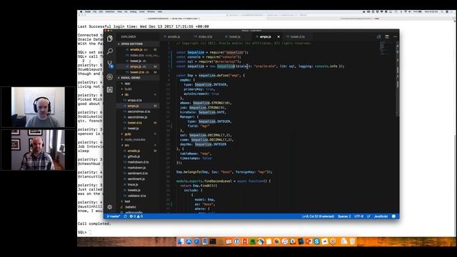 CodeTalk 2017 Oracle Database Multilingual Engine JavaScript IN the Database D McGhan and M Brantne смотреть онлайн