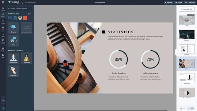 Presentation Design Made Easy: How to Create a Presentation in Visme смотреть онлайн