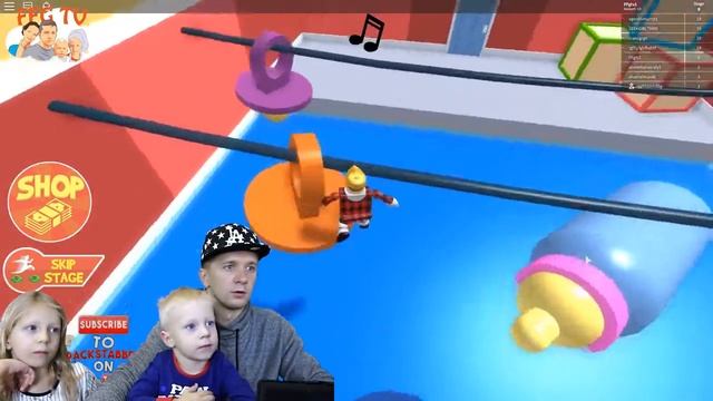 ПОЧЕМУ Даня не ЗАХОТЕЛ ИДТИ В САДИК Что ПРИДУМАЛ папа в ROBLOX на Канале FFGTV ПОБЕГ из САДИКА! смотреть онлайн