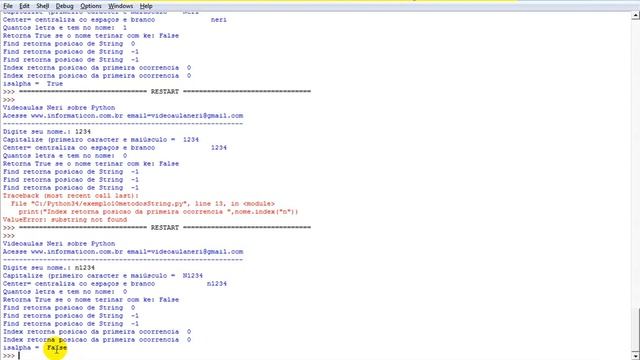 aula 5814 python metodos para String isalpha isdecimal isdigit isnumeric смотреть онлайн