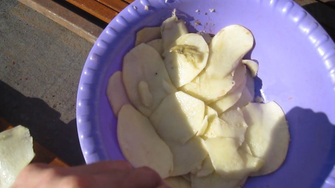 Терка заводская, режет чипсы!!! Шинковка овощей. смотреть онлайн