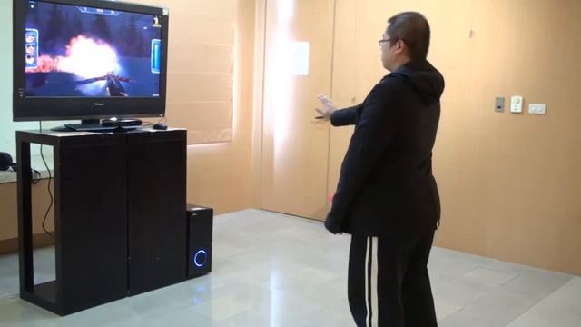 Unity 3D+OpenNI 體感遊戲 | Kinect Game - Torches Demo смотреть онлайн