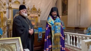 Встреча нового наместника Александро-Невской Лавры