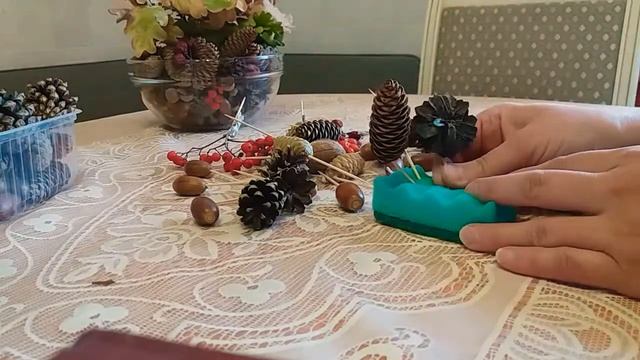 Осенний декор из натуральных материалов. Fall Style Decor From Nature Material