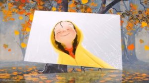 Дождик капает, кап-кап-кап – детская песня про осень