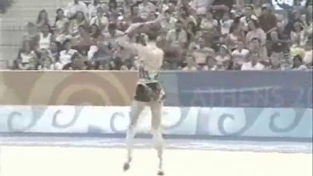 Anna Bessonova Ribbon Athens 2004 *QUALIFICATIONS*