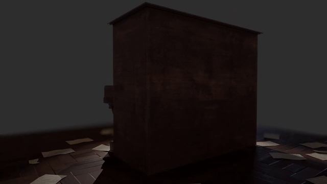 Old Piano - C-Bechstein Model 8 3D смотреть онлайн