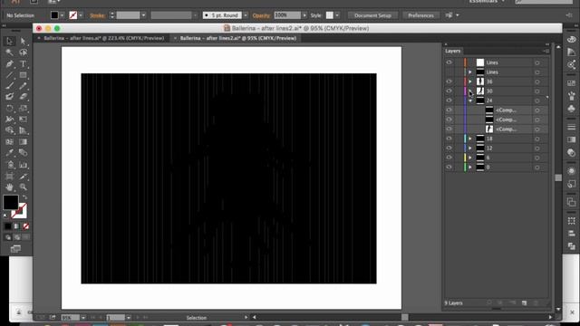 Animated Optical Illustion - How to create using Adobe Illustrator смотреть онлайн