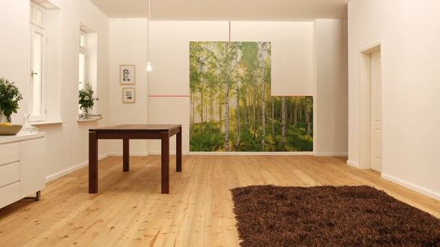 Как клеить фотообои Komar смотреть онлайн