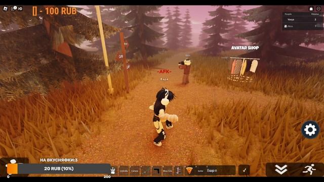 Играем в roblox с подругой)Заходи смотреть онлайн