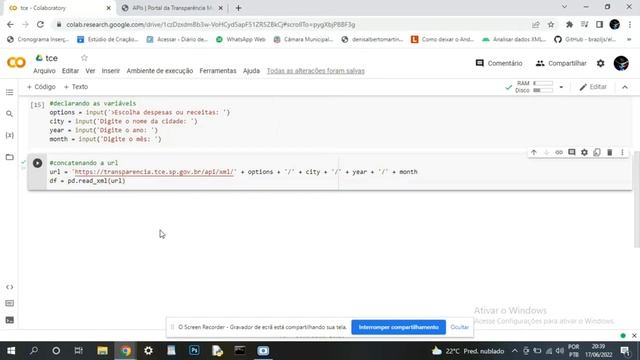 Passo a passo: consumindo API do TCE com Python e Pandas смотреть онлайн