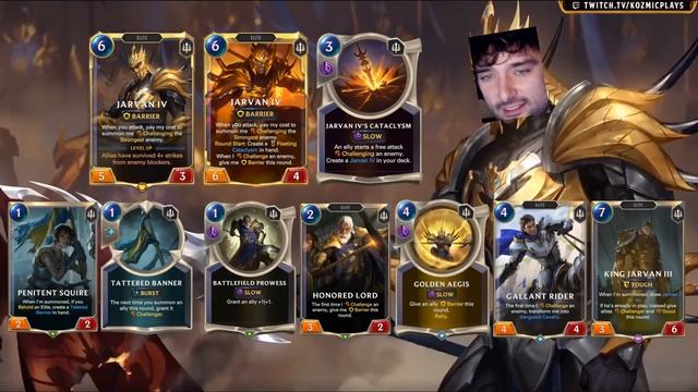 JARVAN DIVES IN (NEW CARDS) | Legends of Runeterra смотреть онлайн