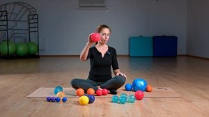 Упражнения с использованием массажных мячей FRANKLIN!