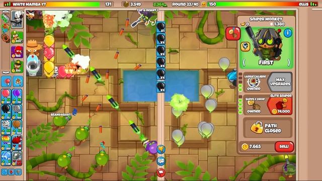 The new BUFFED SNIPER came back to META... Bloons TD Battles 2 смотреть онлайн