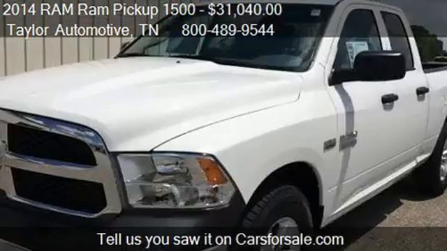 2014 RAM Ram Pickup 1500 Tradesman 4x2 4dr Quad Cab 6.3 ft. смотреть онлайн