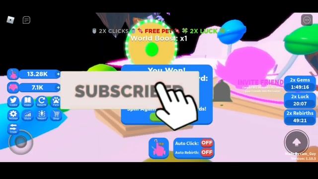 ALL NEW *FREE PET* UPDATE OP CODES IN CANDY CLICKING SIMULATOR! | ?Roblox Candy Clicking Simulator? смотреть онлайн