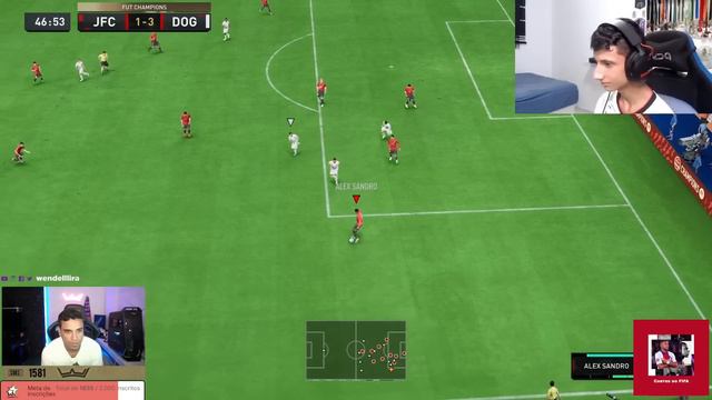 PAIVINHA X WENDELL LIRA (JOGO COMPLETO + REAÇÃO DOS DOIS!!!) | FIFA 23 смотреть онлайн