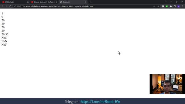 JavaScript Number Methods part2[آموزش طراحی وب سایت - درس [37- JavaScript смотреть онлайн