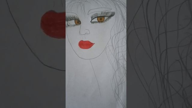 Девушка с красной помадой??❤️ смотреть онлайн