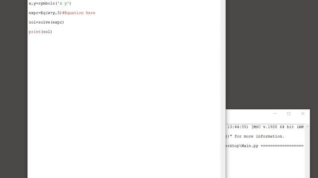 Python SymPy - Solve an equation смотреть онлайн