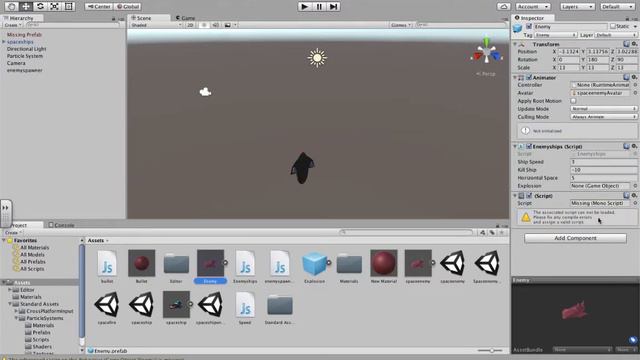 How to create a space ship video game in Unity3D and Maya 2016 Lesson 4 смотреть онлайн
