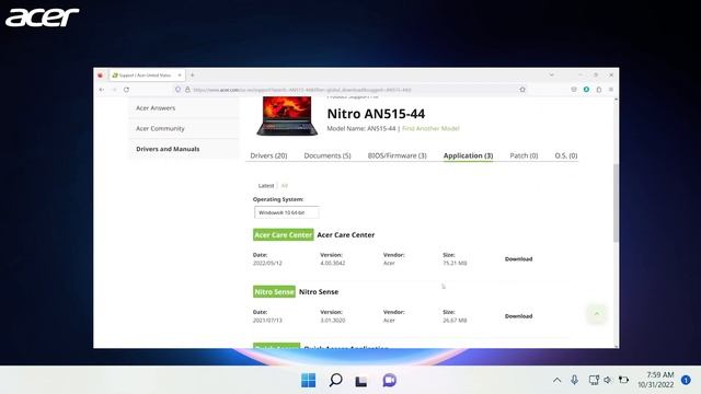 How to Install NitroSense смотреть онлайн