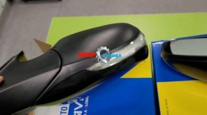 Hyundai Solaris 1 зеркало заднего вида боковое новое электро Хендай Солярис хундай Соларис МирКузова