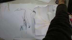 Моделирование блузки. Modelado de blusa