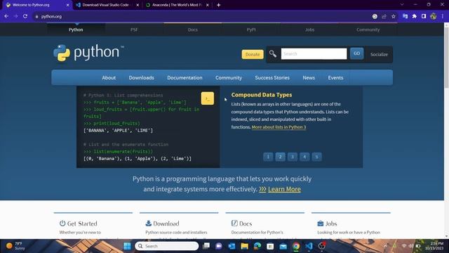 Python Complete Beginner's Guide (2023) Data Science: Programming Fundamentals, Jupyter Installatio смотреть онлайн
