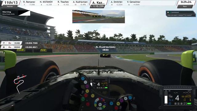🔴 RaceRoom Racing Experience. Formula RR X17. Stage 2 @ Hockenheimring GP - LIVE смотреть онлайн