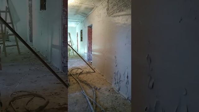 Гипсовая штукатурка под маяки