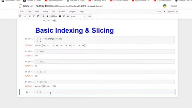 Python Numpy Tutorial (Bangla) | Basic Indexing & Slicing | Deep Learner смотреть онлайн