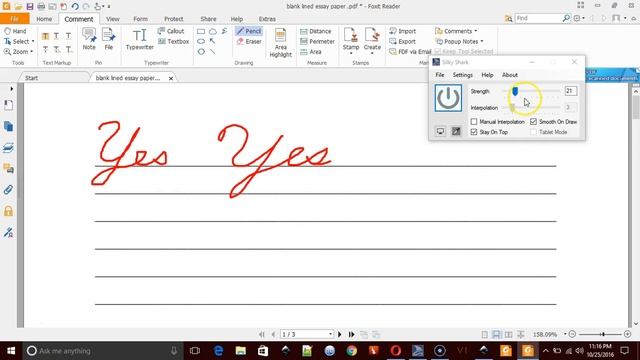 Using Silky Shark to Draw Smooth Lines смотреть онлайн